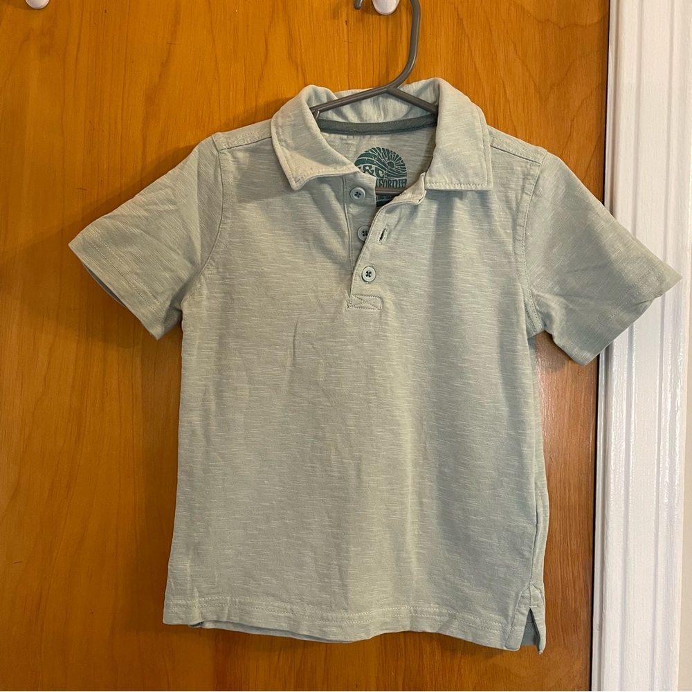 C&C California Light Green Kids Polo